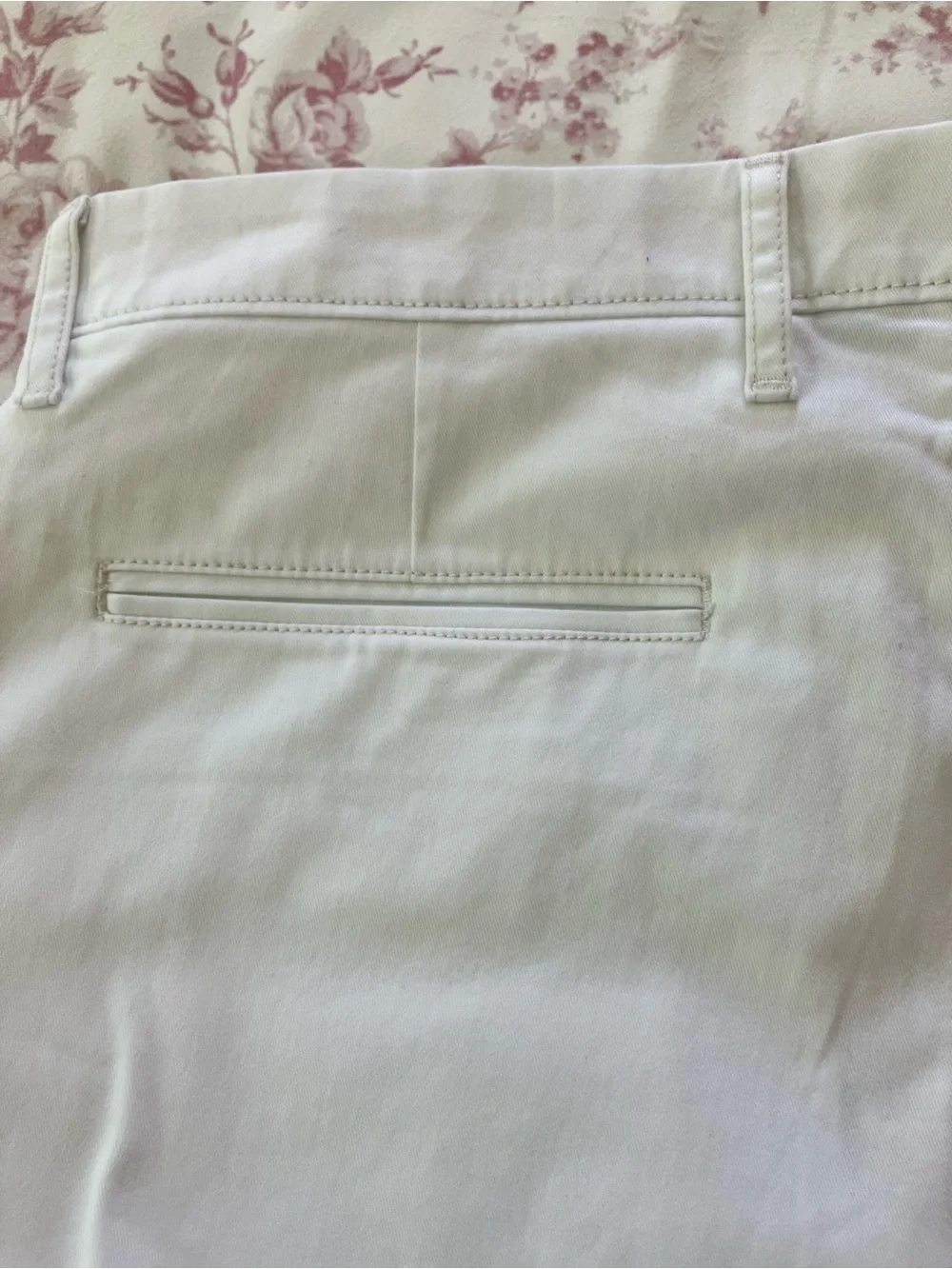 J. Crew White Stretch 484 Slim Fit Chino Pants Mislabeled Actual size 36x30